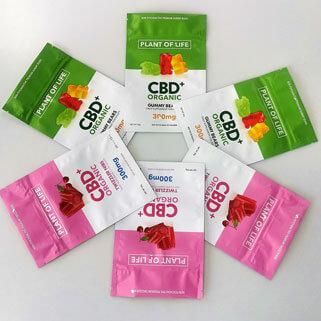CBD Hemp Cannabis Weed Packaging Bags