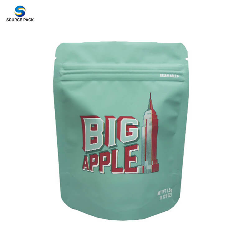 3.5g Edible Packaging Mylar Bags