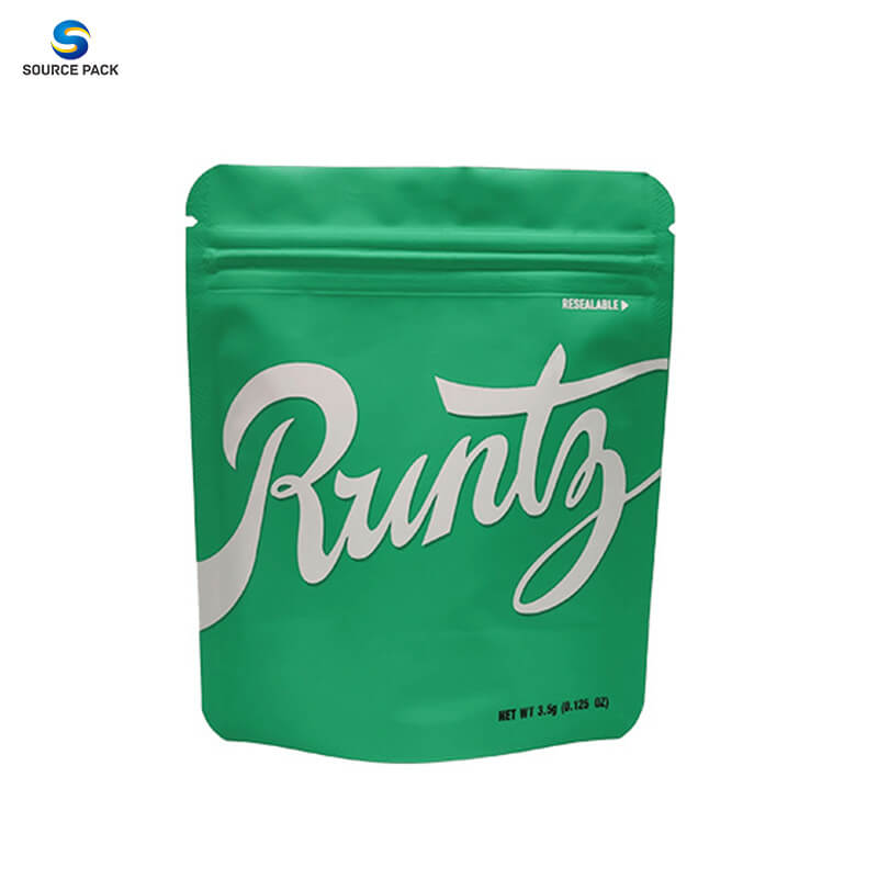 3.5g Edible Packaging Mylar Bags
